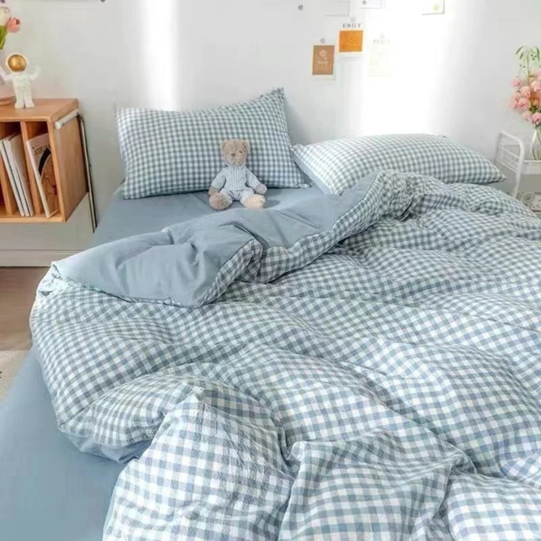 Scandinavian Luxury Duvet Cover Set with Pillowcases