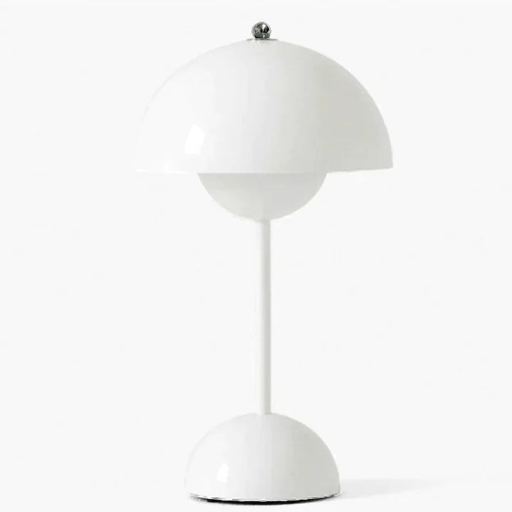 Mushroom-Style Nordic Table Lamp with Adjustable Brightness
