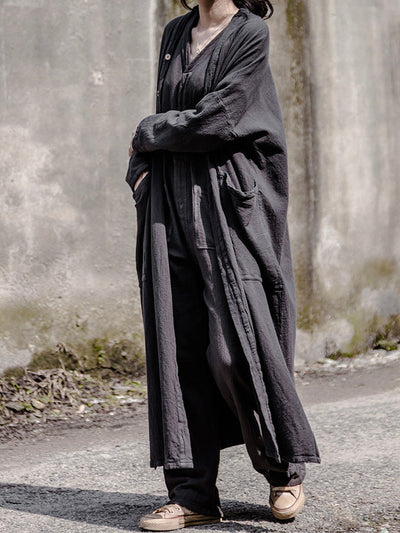 Allena - Relaxed Long Cardigan