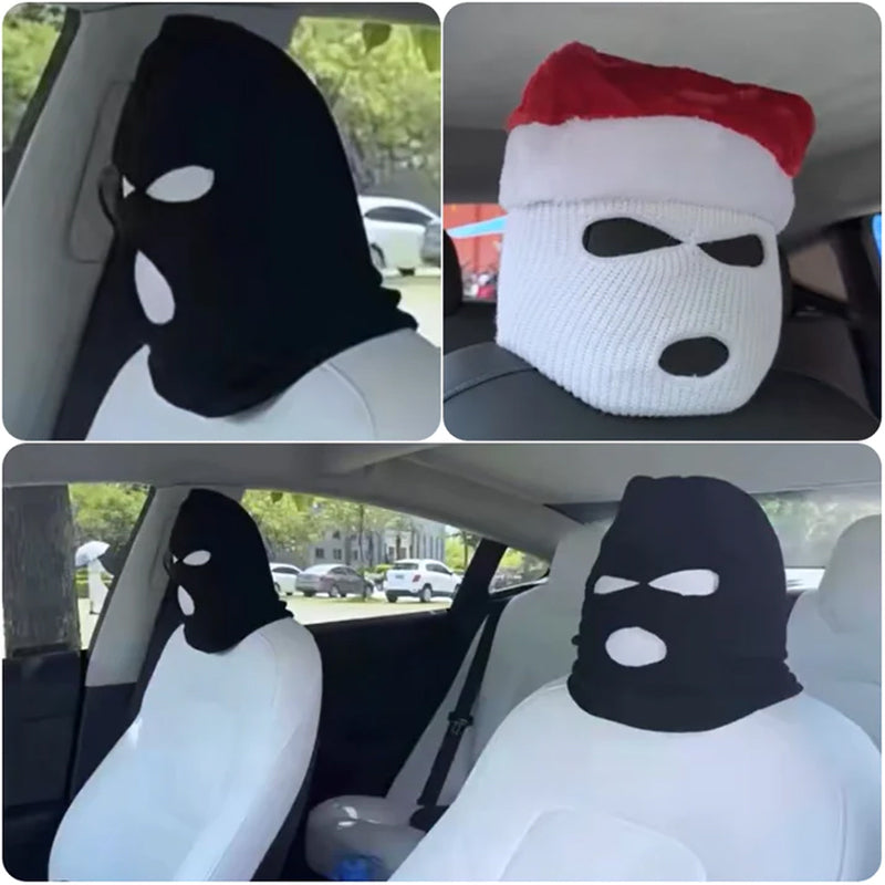Funny Car Seat Headrest Decorative Accessory