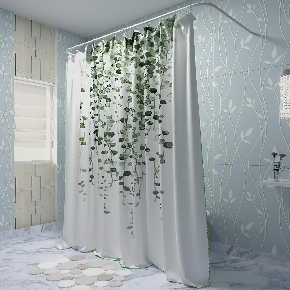 Leaf Drop Vine Polyester Shower Curtain