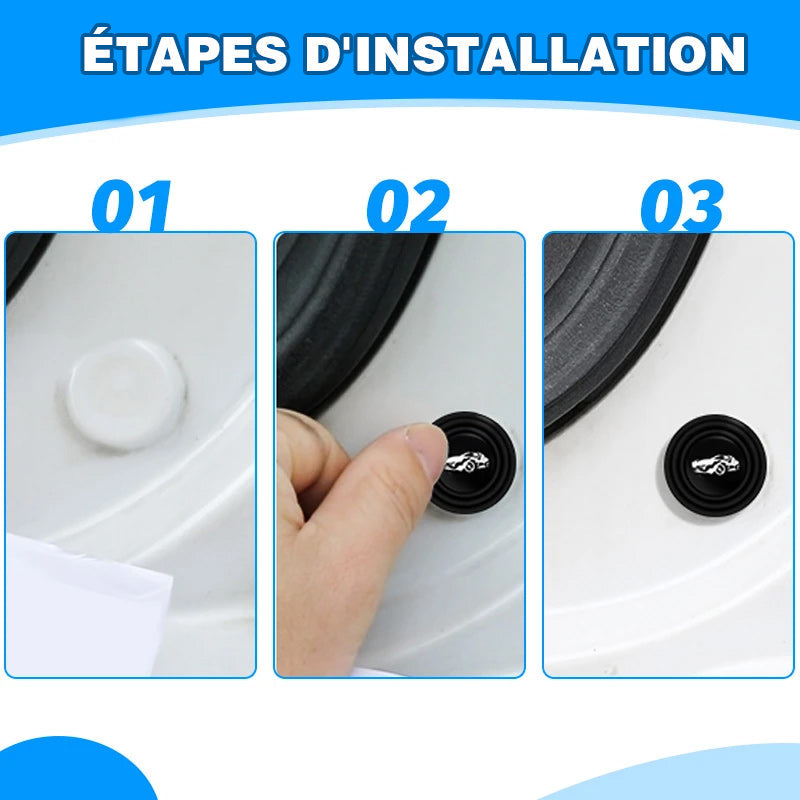 Car Door Seal Dampers for Vibration Reduction and Rust Prevention