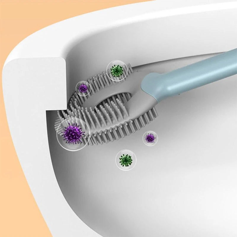 Lollipop Silicone Toilet Brush with TPR Head