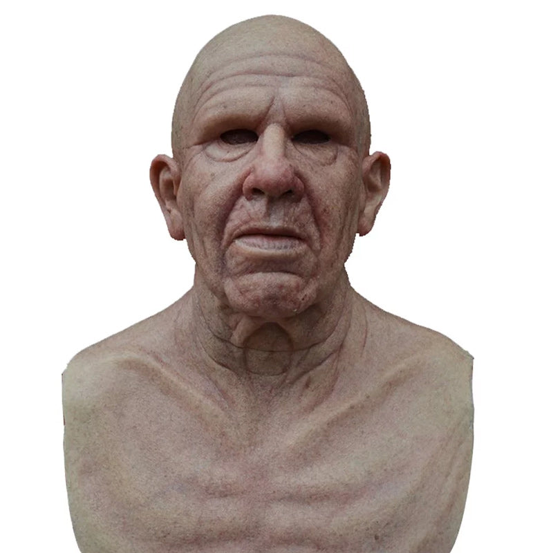 Realistic Full Face Latex Mask for Halloween and Cosplay