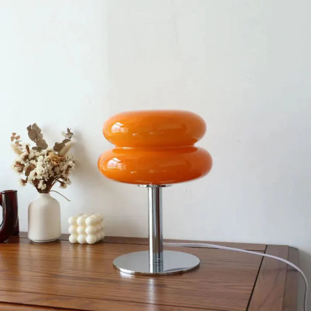 Bauhaus-Inspired Modern Table Lamp with Dimmable LED Light