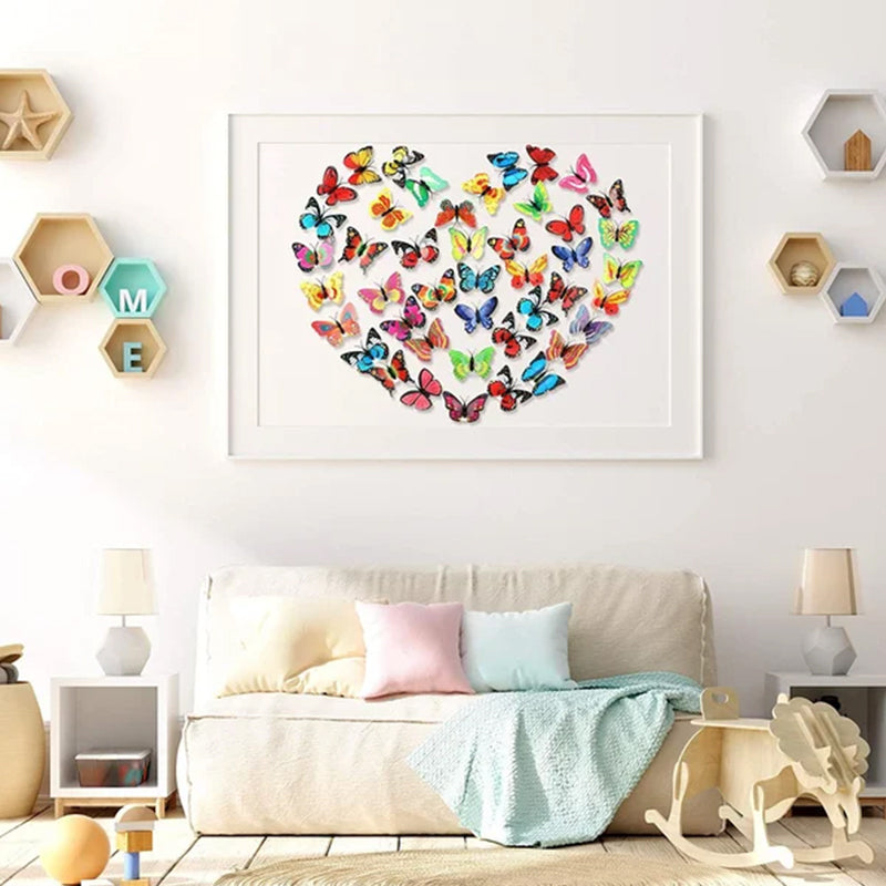 3D LED Butterfly Night Light Decoration
