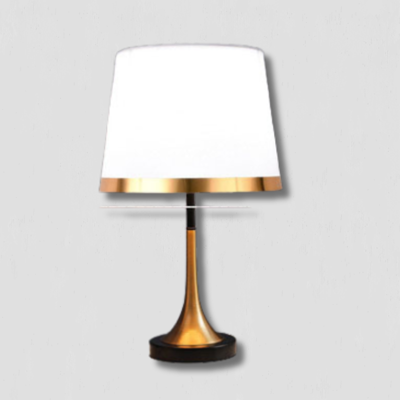 Gold and Black Retro Table Lamp