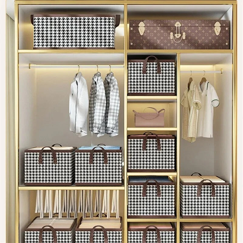 Clothing Drawer Organizer with Durable Handles