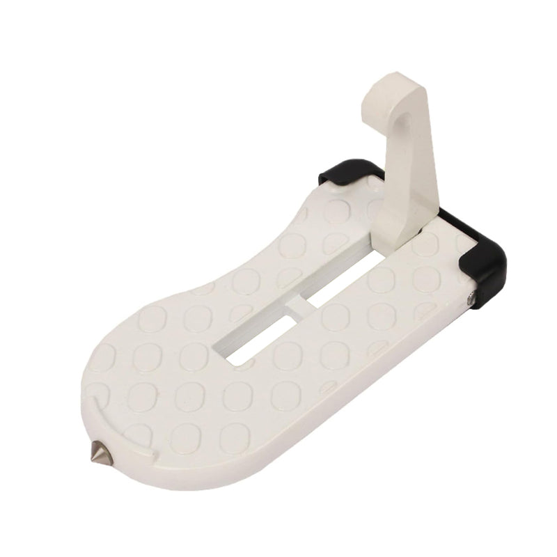 U-Shaped Car Doorstep with Safety Hammer and Non-Slip Design