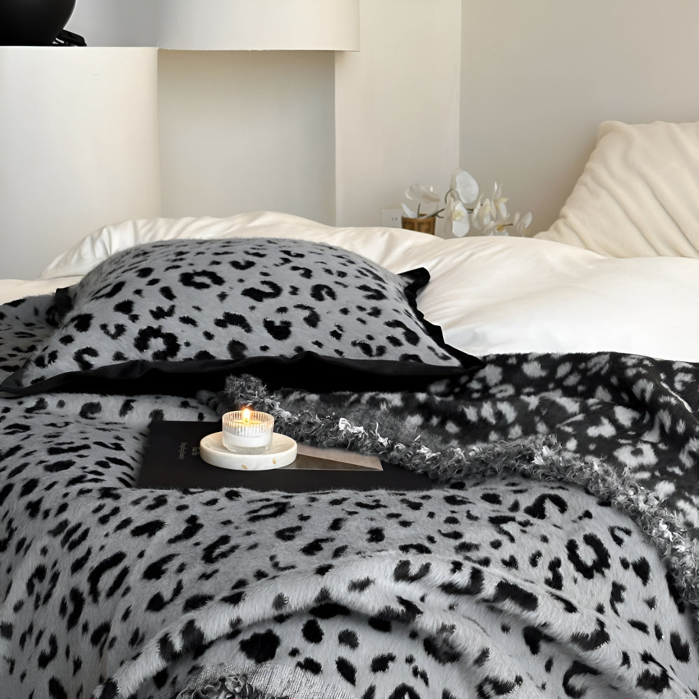 Leopard Print Mink Fleece Blanket