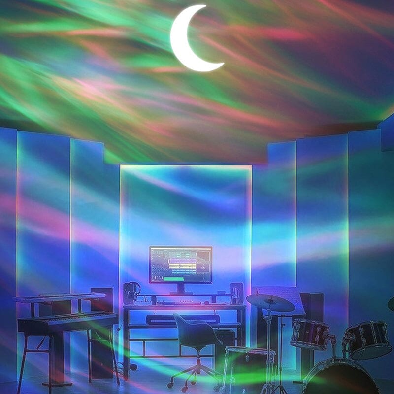 Aurora Borealis Star Projector with Bluetooth Speaker