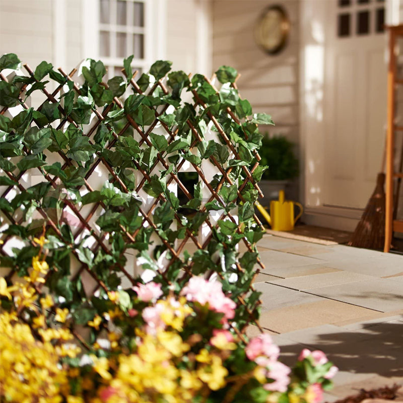 Expandable Artificial Ivy Privacy Fence Panel
