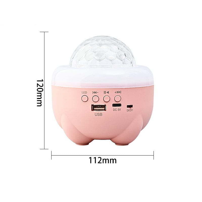 Aurora Borealis Star Projector with Bluetooth Speaker