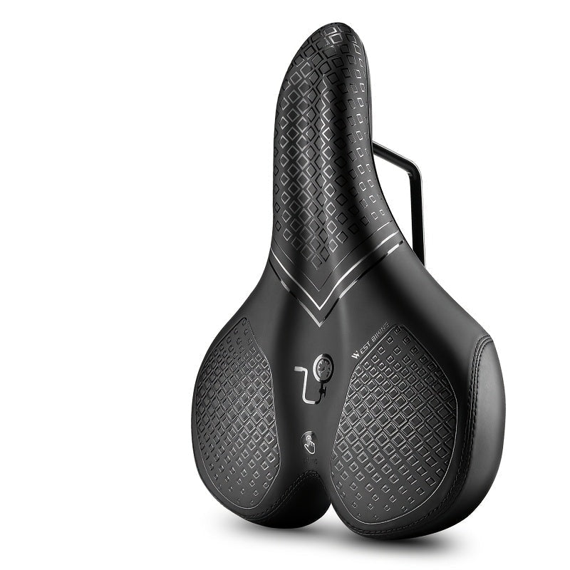 Inflatable Bicycle Seat with Air Cushion for Enhanced Comfort