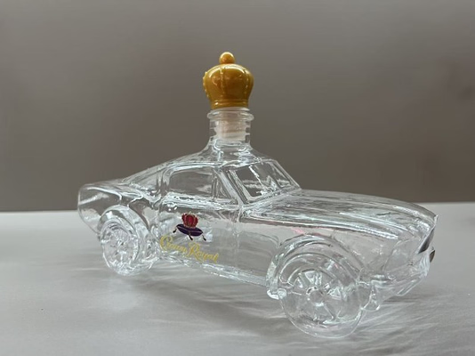 Mustang Car Shaped Glass Whiskey Decanter