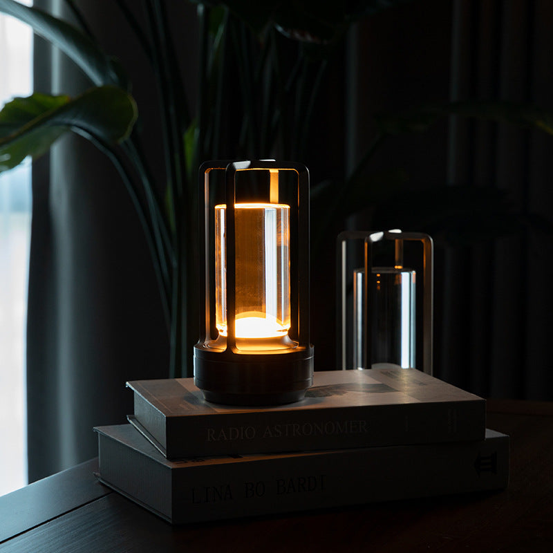 Cordless Dimmable Aluminum Table Lamp - Rechargeable Touch Light