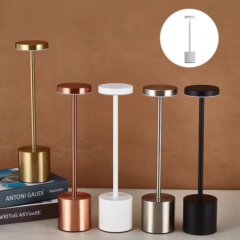 Portable Rechargeable LED Table Lamp with Touch Dimming