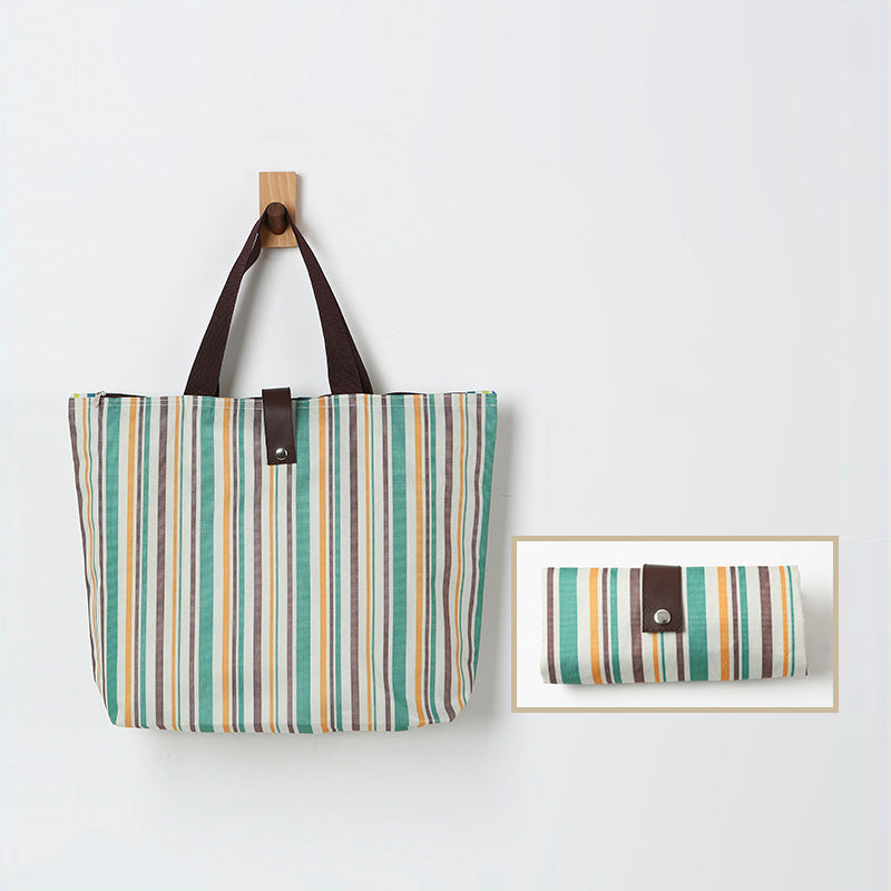 Foldable Oxford Shopping Bag with Large Capacity