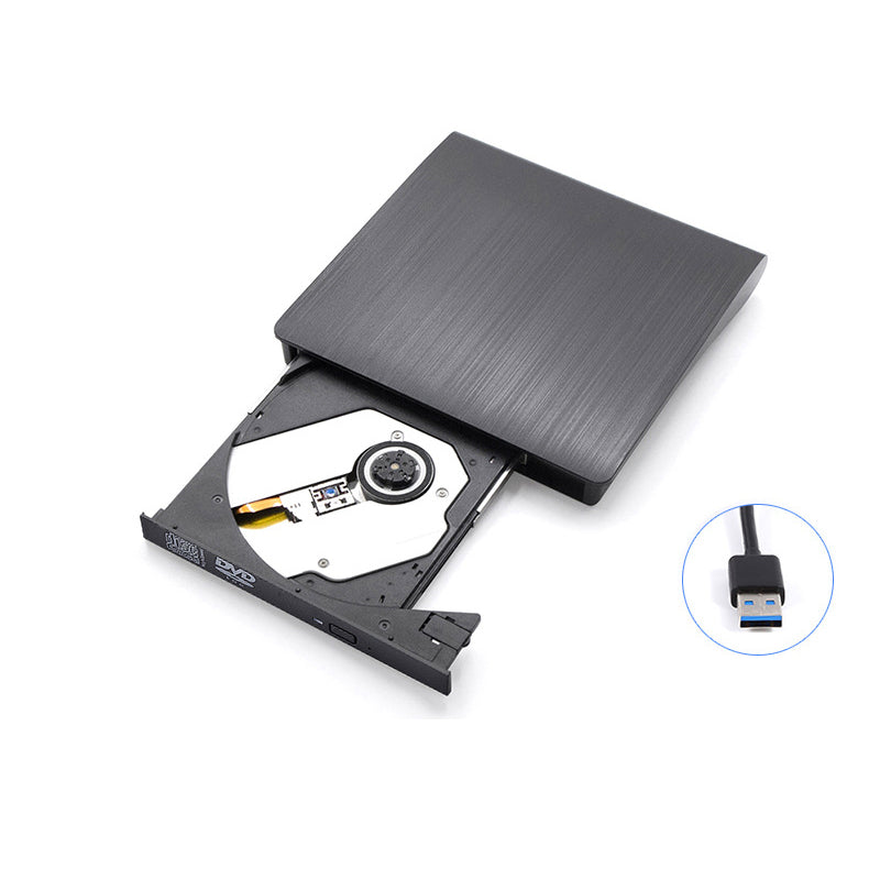Portable External CD DVD Player with USB Compatibility