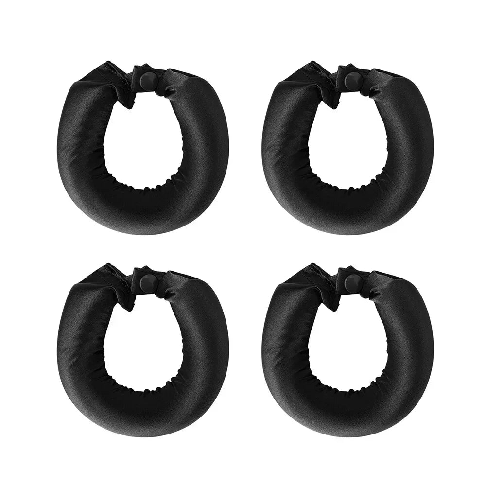Vegan Satin Heatless Hair Curler Headband