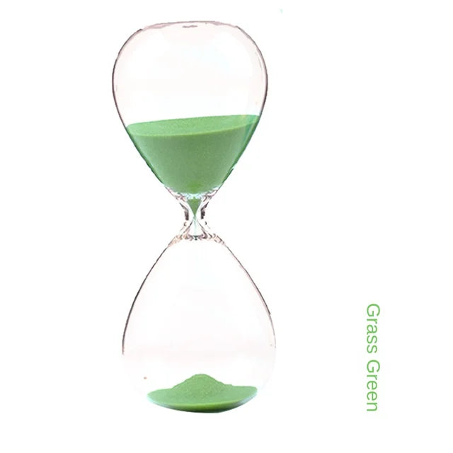 NordicGlass Droplet Timer - Elegant Borosilicate Glass Design