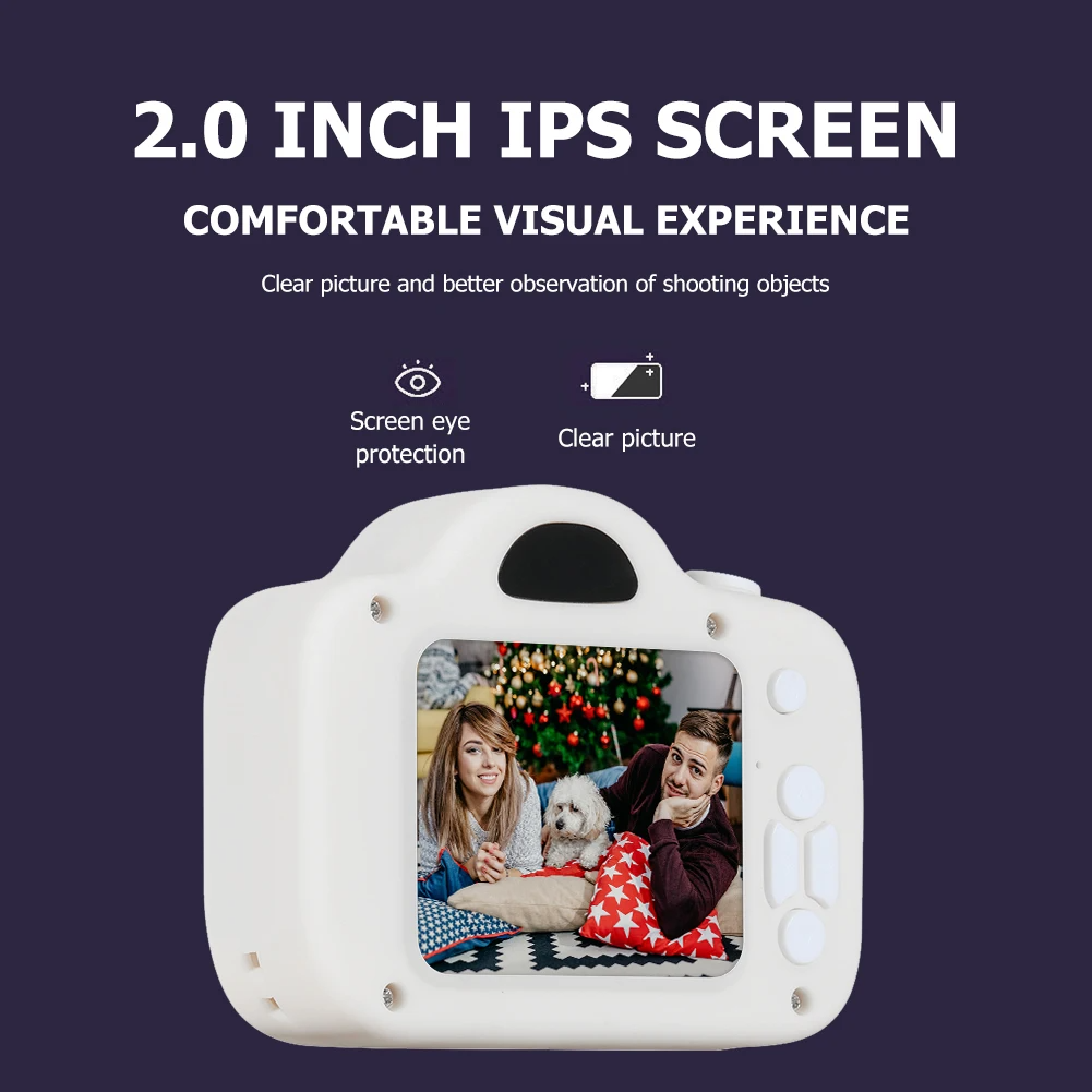 Kids 1080p HD Camera with Fun Filters and Games