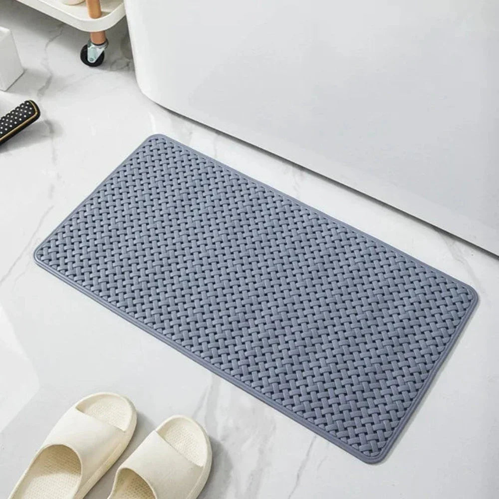 Non-Slip Bathtub Mat with Suction Cups for Safety and Easy Cleaning