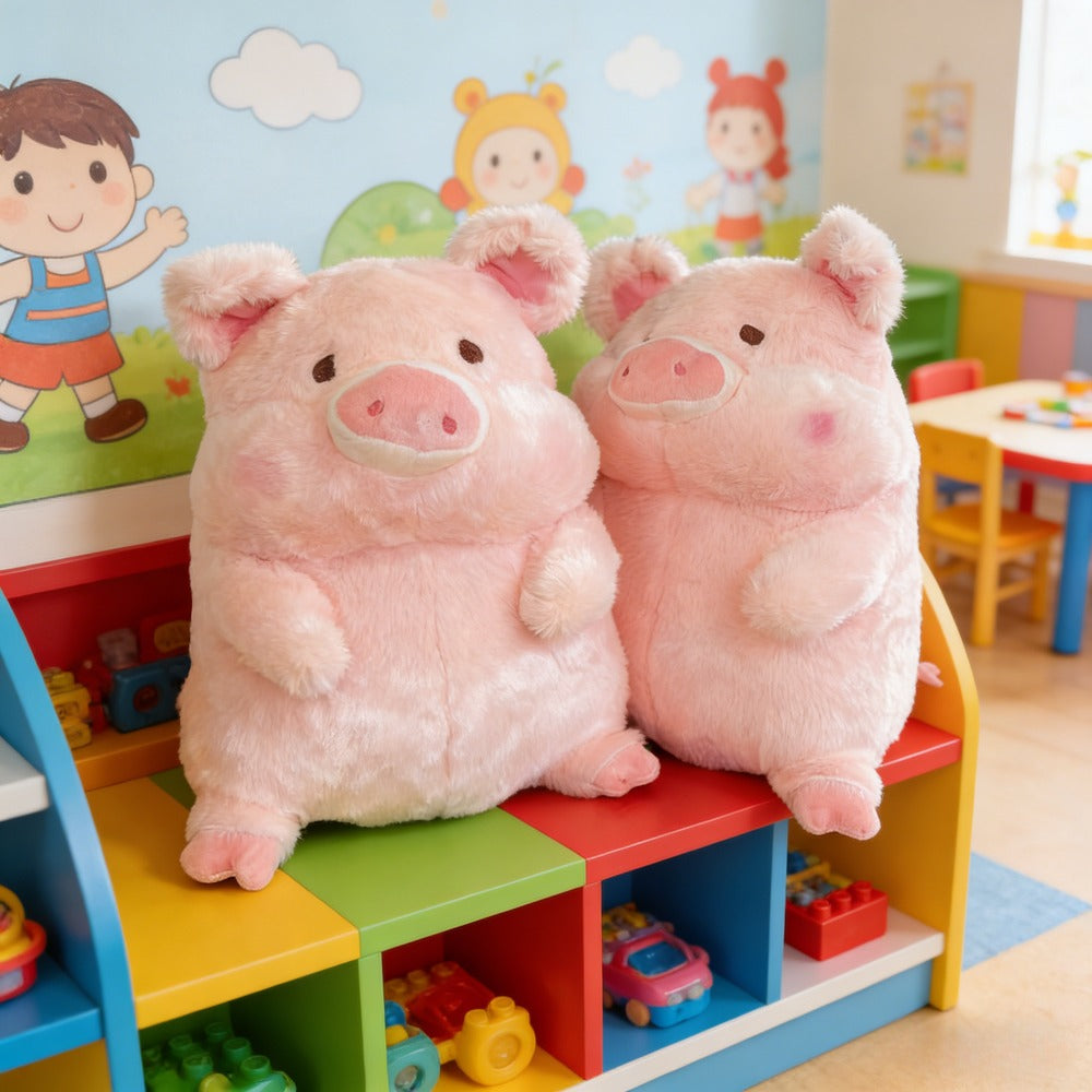 Soft Plush Pig Stuffed Animal for Babies and Kids