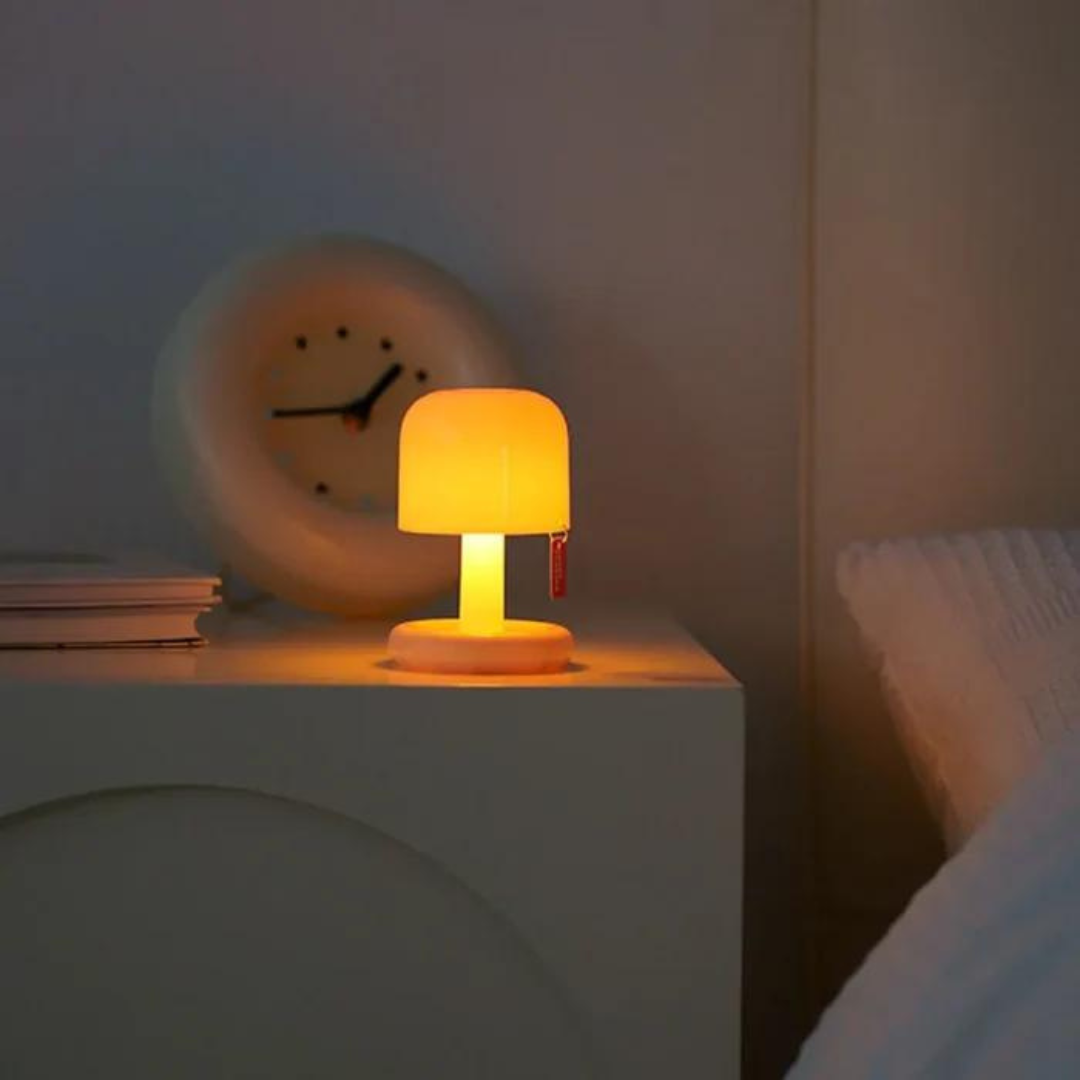 Compact USB Rechargeable Sunrise Lamp for Ambient Lighting