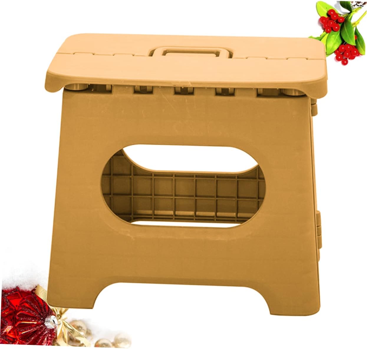 Portable Folding Step Stool with Handle for Home and Travel