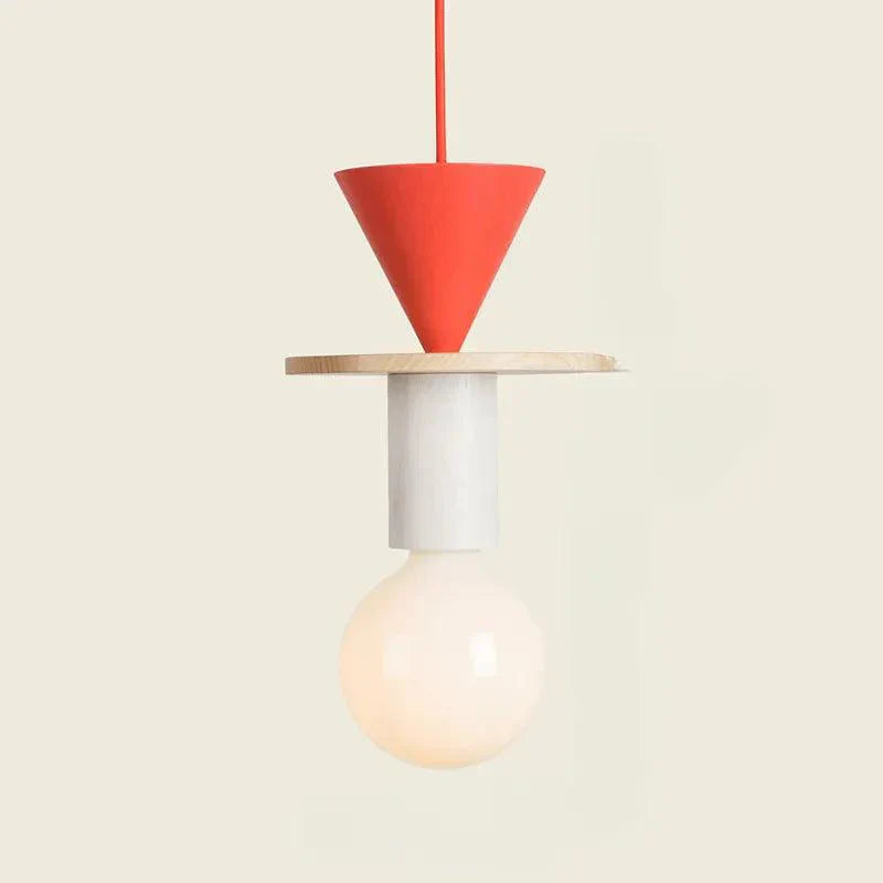 Geometric Memphis Chandelier - Designer Elegance