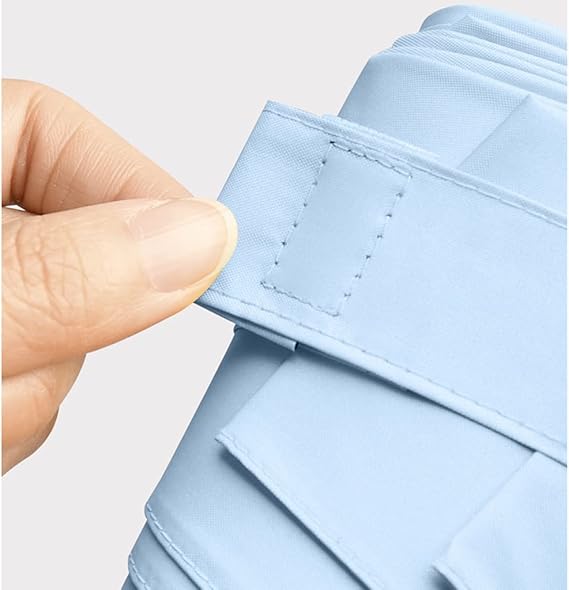 Compact Travel Umbrella with UV Protection and Quick-Dry Features