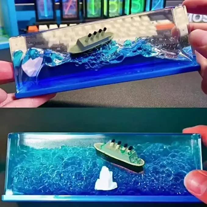 Acrylic Unstoppable Vessel Decorative Ship