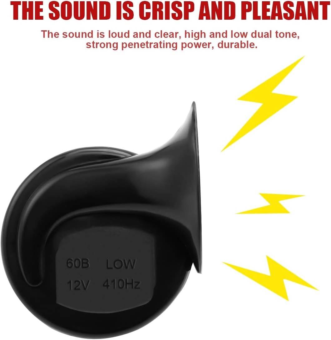 300DB Dual-Tone Waterproof Train Horn for 12V Vehicles