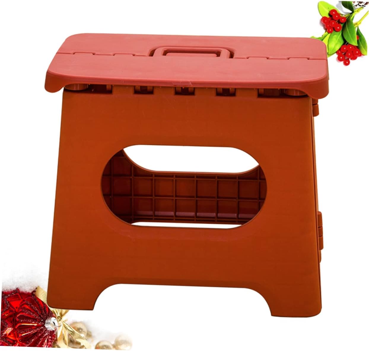 Portable Folding Step Stool with Handle for Home and Travel