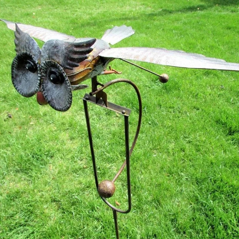 Eagle Windmill Garden Art Decoration