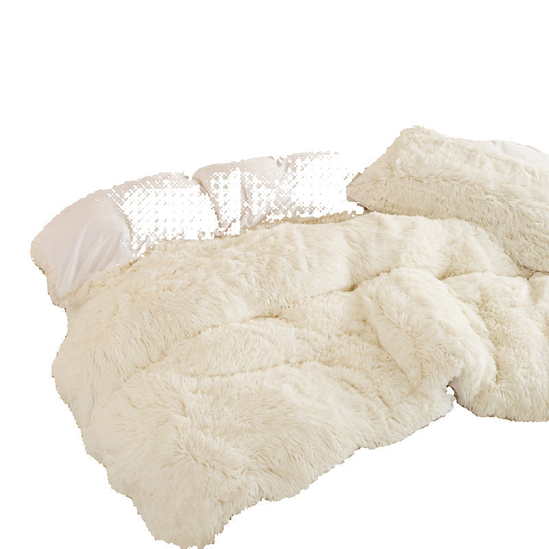 Silk Bamboo Duvet Cover Set with Zipper and Pillowcases
