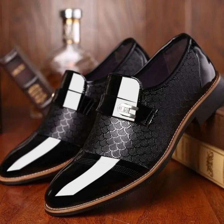 Men's Premium Genuine Leather Dress Shoes
