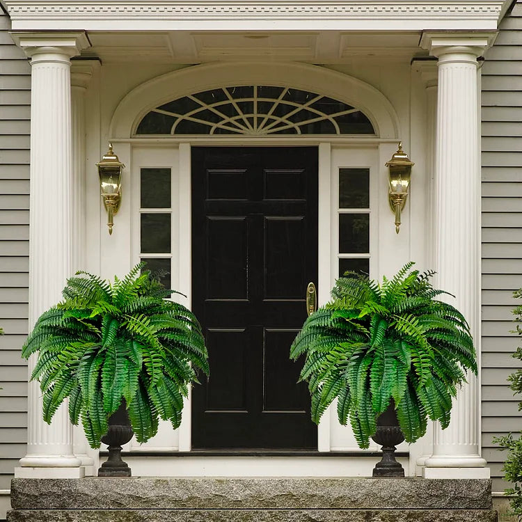 Lifelike UV-Resistant Artificial Boston Fern Plant