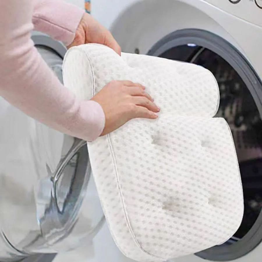 Ergonomic Bath Pillow with 4D Air Mesh for Ultimate Comfort