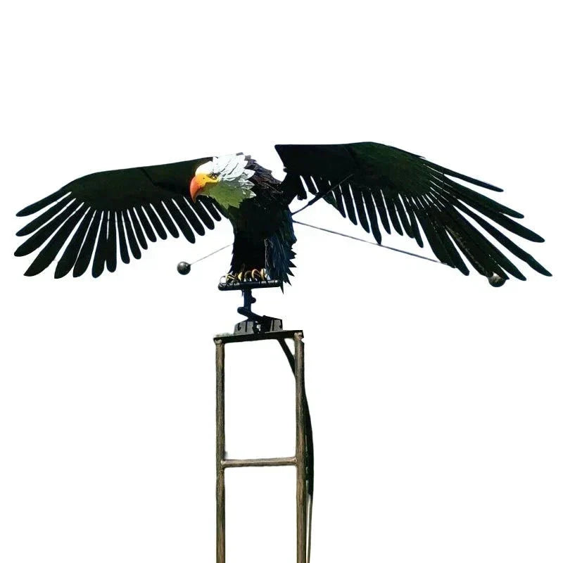 Eagle Windmill Garden Art Decoration