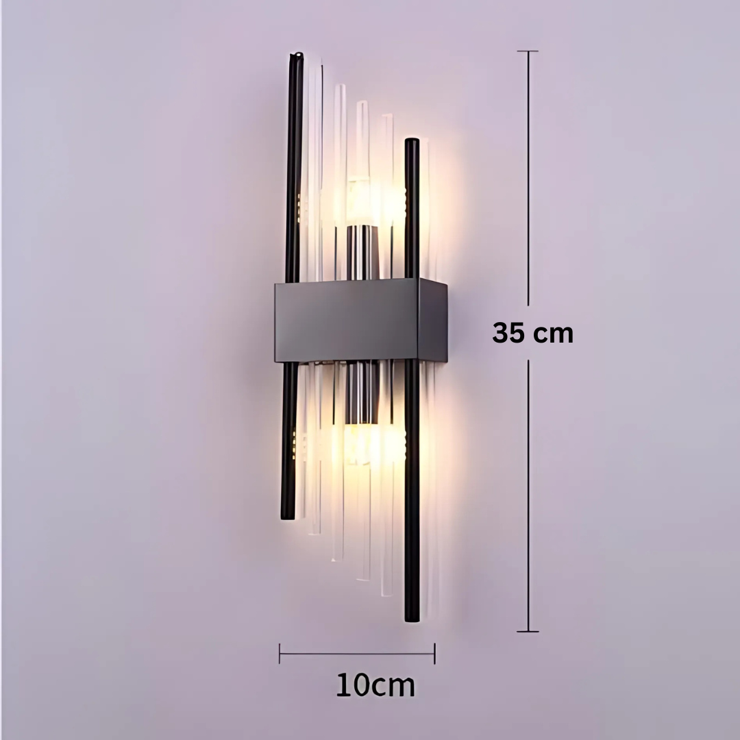 Chic LED Wall Light - Elegant Stainless Steel Design