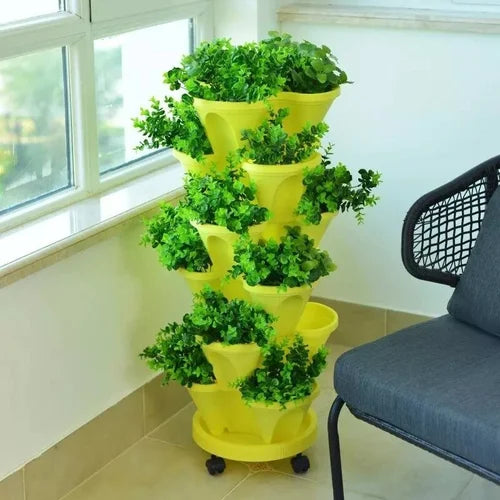 Vertical Garden Planter System - Space-Saving PlantStack