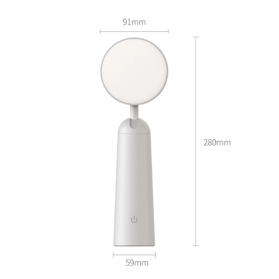 Rechargeable LED Mushroom Portable Table Lamp
