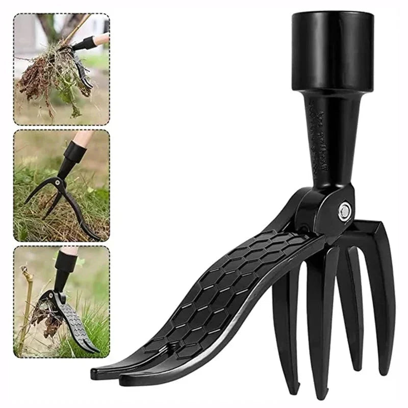 Detachable Stainless Steel Long Handle Weed Puller