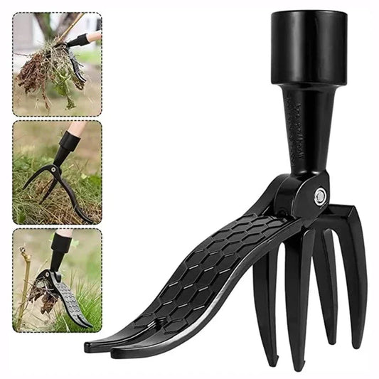 Detachable Stainless Steel Long Handle Weed Puller