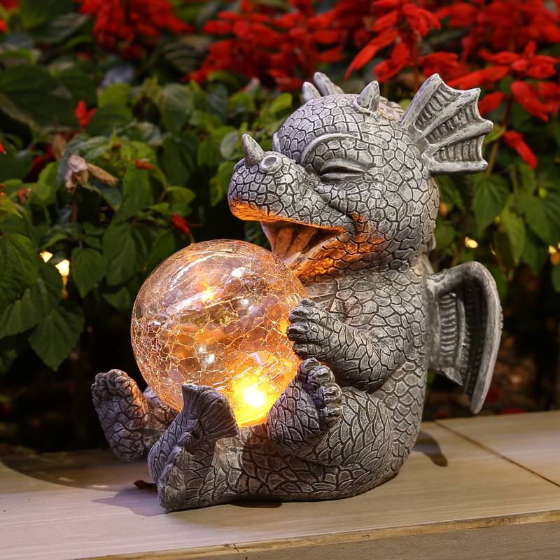 Dragon-Shaped LED Table Lamp - Eco-Friendly Night Light
