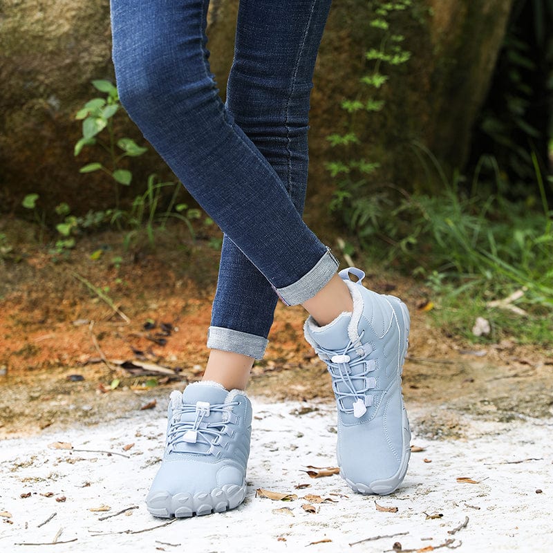 Unisex Winter Barefoot Shoes with Anti-Slip Traction