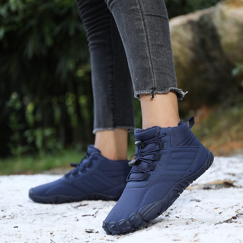 Unisex Winter Barefoot Shoes with Anti-Slip Traction