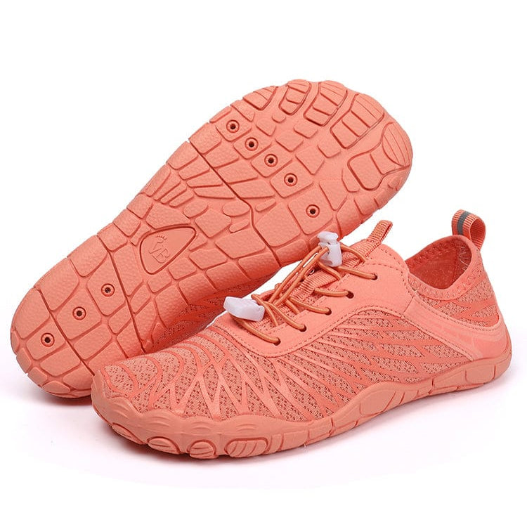 Minimalist Barefoot Shoes in Sun-Kissed Orange